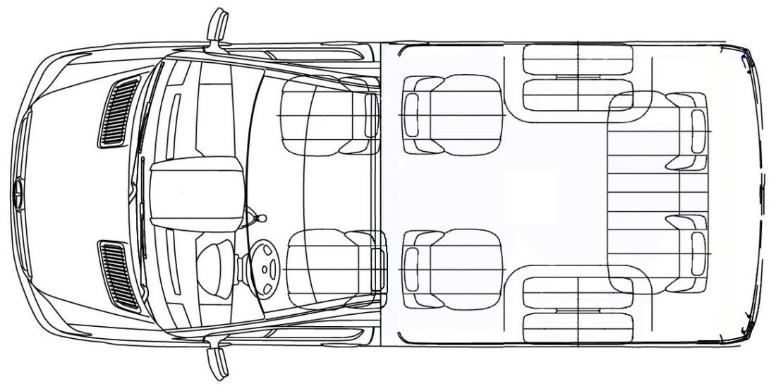 Mercedes CUBY V-class VIP Line No. 266