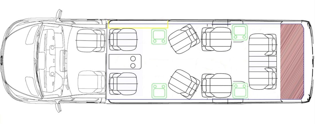 Cuby Sprinter Vip Line 519cdi | Neues Modell 907 | 11+1 | No. 431